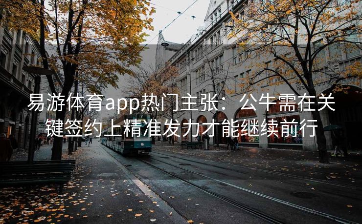 易游体育app热门主张：公牛需在关键签约上精准发力才能继续前行  第2张