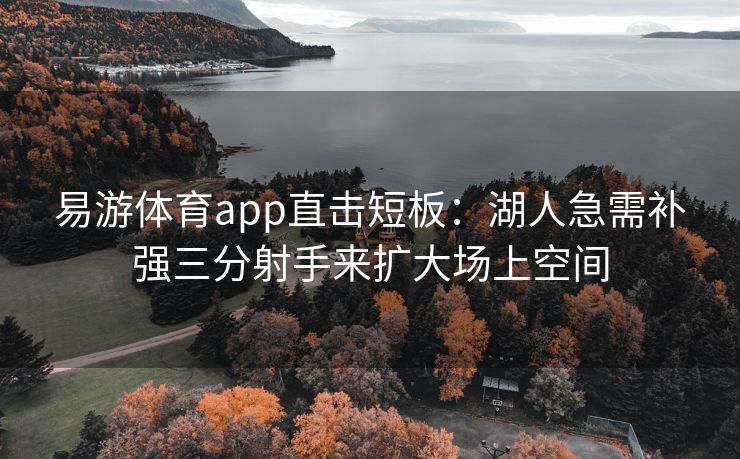 易游体育app直击短板：湖人急需补强三分射手来扩大场上空间